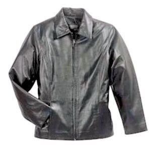 BAGATELLE black Genuine Leather jacket women’s M